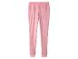 Legging en velours rose