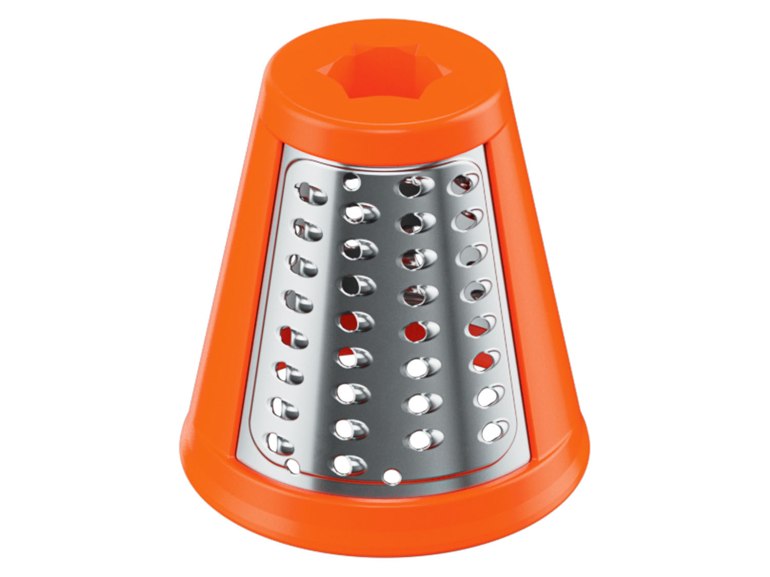 COOCHEER Elektrische groenteschaaf, elektrisch snijwerk, multifunctionele rasp, groenterasp, 150 watt, trommels van roestvrij staal, 5 kegelmessen