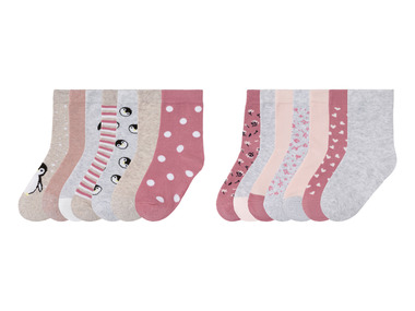 LUPILU® Set van 7 paar sokken van een biokatoenmix