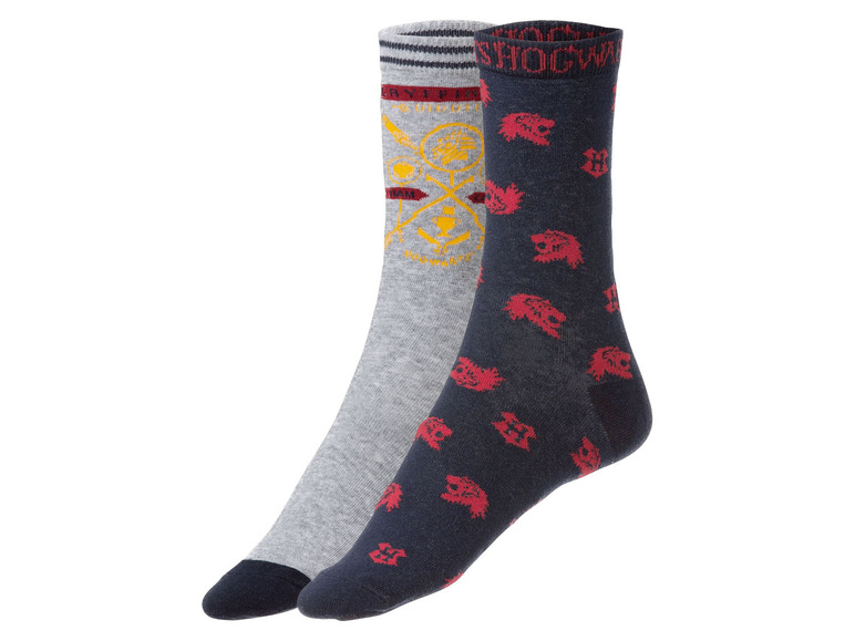 Aller en mode plein écran Set de 2 paires de chaussettes en un mélange de coton - Photo 2