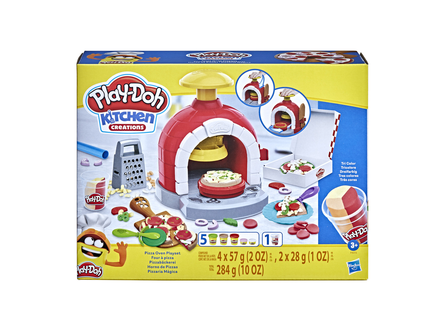 PLAY-DOH - Pâte A Modeler - Le Dentiste + assortiment de 4 pots