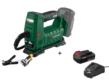 Compresseur sans fil 20 V PARKSIDE® PAKT20 avec batterie 2 Ah et chargeur