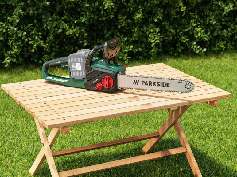 Aller en mode plein écran PARKSIDE® Tronçonneuse sans fil »PKSA 40-Li B2«, 2 x 20 V - Photo 3