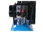 Blauwe Gude compressor met filter.