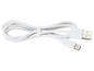 Câble USB-C blanc de la marque TRONIC.