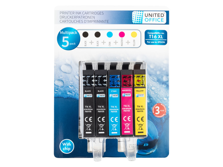 Inktpatronen, 5 stuks, Epson online kopen op Lidl.be