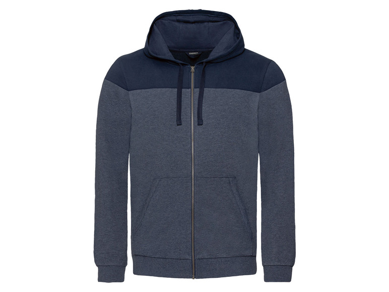 Ga naar volledige schermweergave: LIVERGY® Sweater met rits en kap van een katoenmix - afbeelding 6