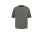 T-shirt vert à manches courtes et col rond
