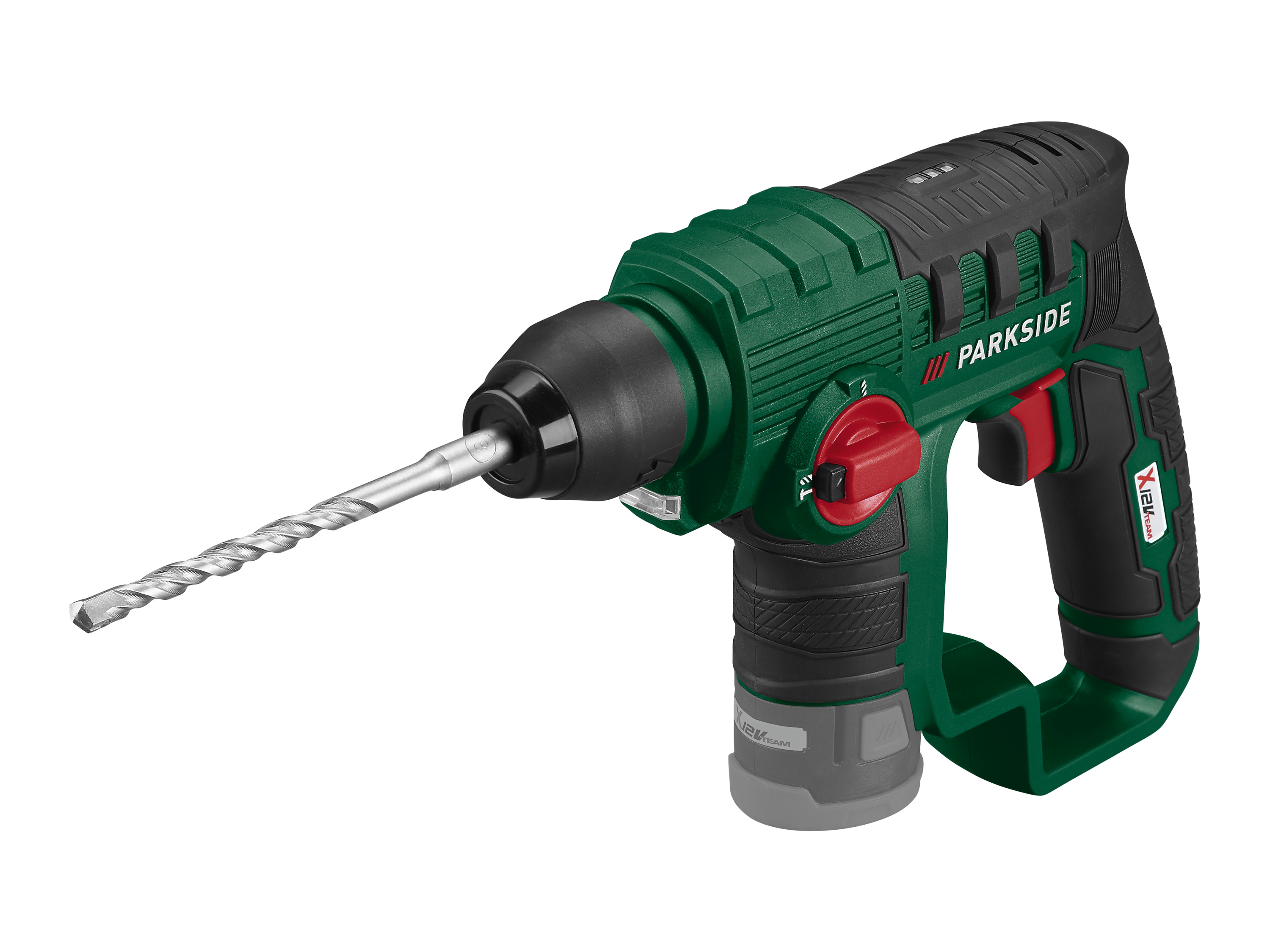 Accuboorhamer 12 V met accu 2 Ah en oplader 2,4 A PARKSIDE® PBHA12