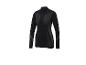 Zwart sportshirt met lange mouwen en geometrisch patroon