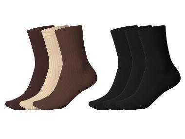Chaussettes d'intérieur thermiques, 3 paires