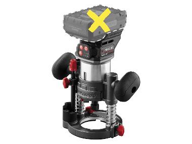 Défonceuse multifonction sans fil PARKSIDE PERFORMANCE® PMFAP20 avec batterie et chargeur