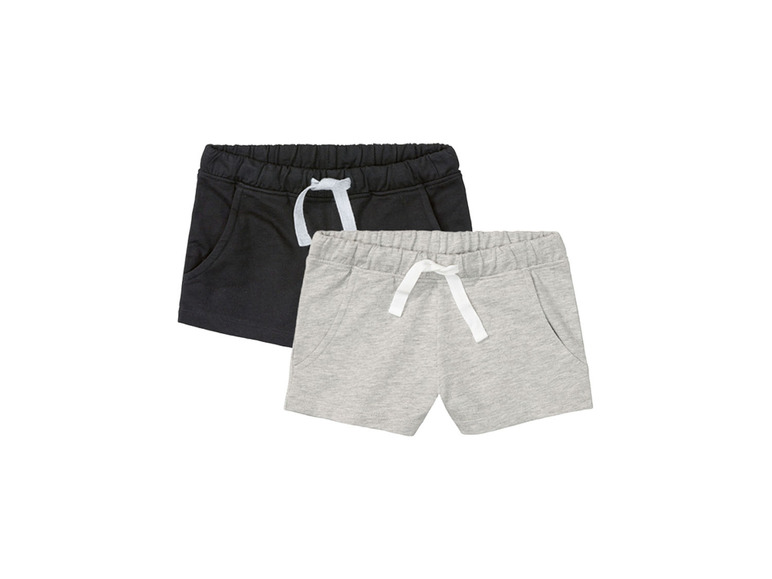 Ga naar volledige schermweergave: pepperts!® Set van 2 sweatshorts van een katoenmix - afbeelding 2