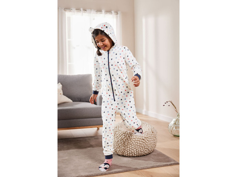 Aller en mode plein écran pepperts!® Combinaison pyjama polaire avec capuche - Photo 3