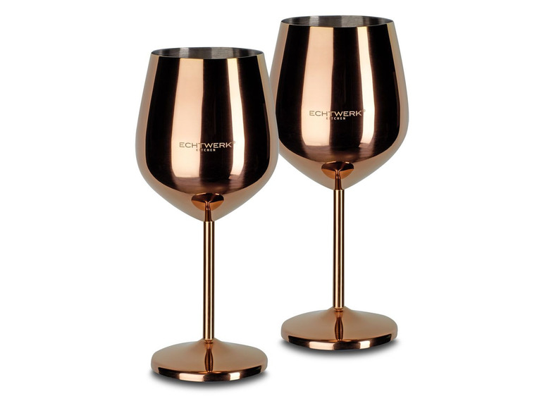 Aller en mode plein écran ECHTWERK Set de verres à vin en acier inoxydable, set de 2 - Photo 31