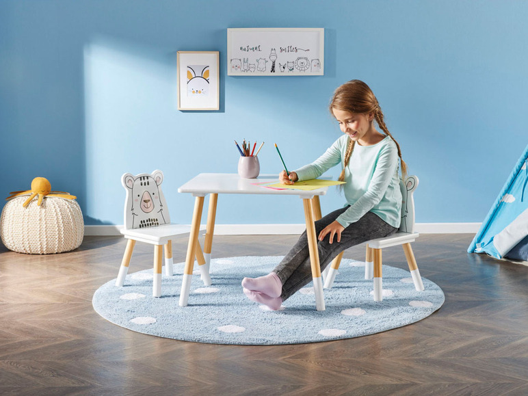 Aller en mode plein écran LIVARNO home Table pour enfants avec 2 chaises - Photo 2