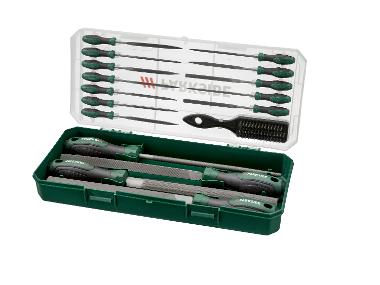 PARKSIDE® Set de limes d'atelier, 17 pièces