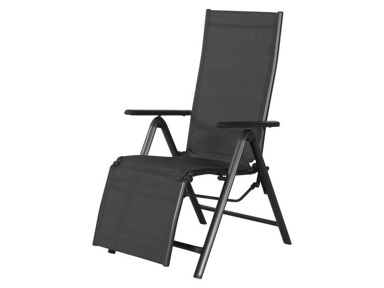 Ga naar volledige schermweergave: LIVARNO home Aluminium relaxstoel »Houston«, inklapbaar - afbeelding 1