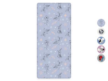 Drap-housse Disney en flanelle, 90-100 x 200 cm
