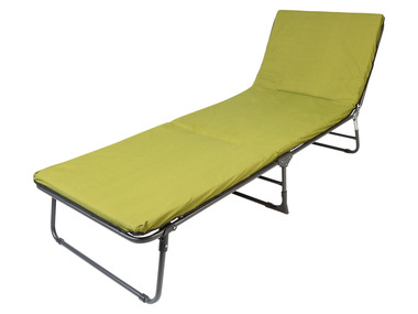 LIVARNO home Chaise longue en acier, pliable