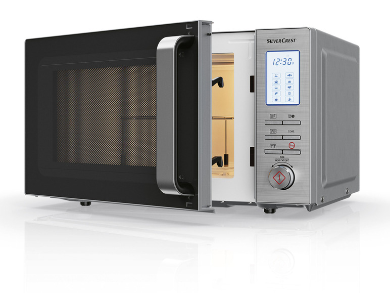 Ga naar volledige schermweergave: SILVERCREST® KITCHEN TOOLS Microgolfoven, max. 1000 W, inhoud 20 L, met grillfunctie - afbeelding 2