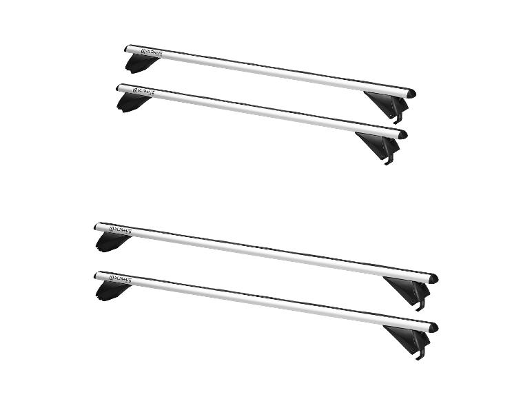 Ultimate Speed dakdragers: set van vier aluminium dragers.