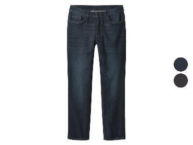 ESMARA MEN Jeans thermique pour hommes, coupe droite