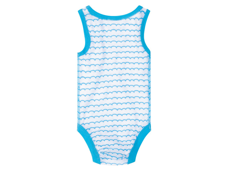 Aller en mode plein écran lupilu® Bodys pour garçons bébés, 2 pièces, en pur coton bio - Photo 6