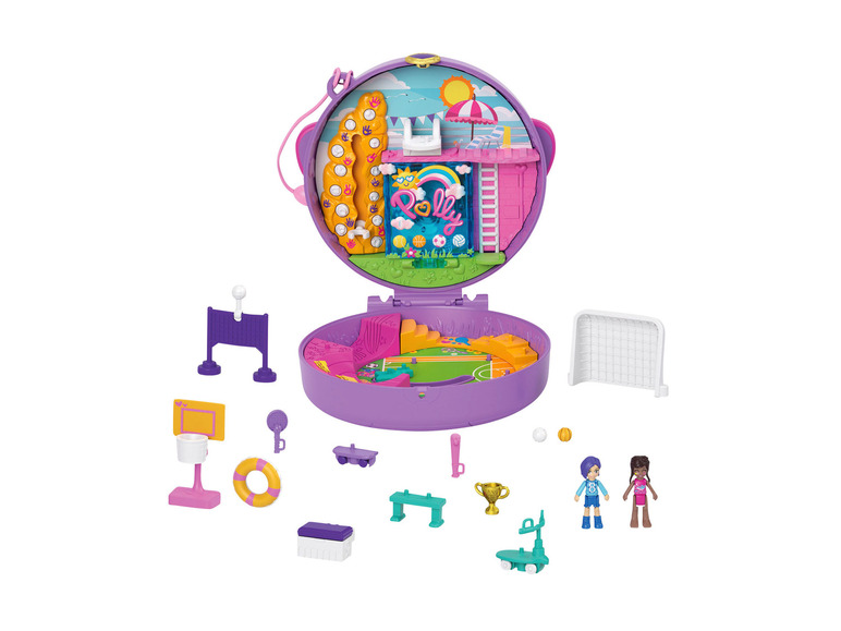 Aller en mode plein écran MATTEL Mallette de jeu Polly Pocket World - Photo 4