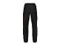 Pantalon de travail noir avec détails rouges, vue arrière.