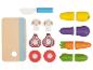 Ensemble de jouets en bois pour couper les aliments et planche à découper