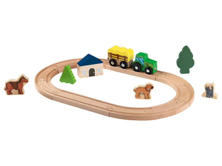Ga naar volledige schermweergave: Playtive Houten spoorweg - afbeelding 4