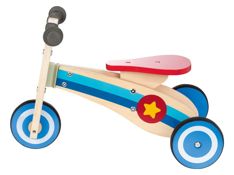 Ga naar volledige schermweergave: Playtive Houten loopfiets, hobbelpaard of loopwagentje - afbeelding 5