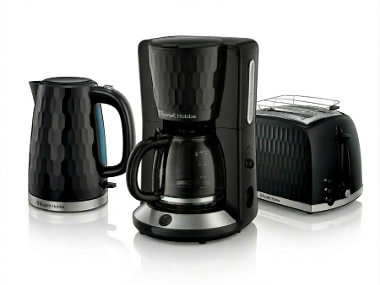 Russell Hobbs Ensemble cafetière, grille‑pain et bouilloire »Honeycomb«