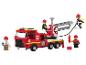 Brandweer bouwset met brandweerwagen en figuren