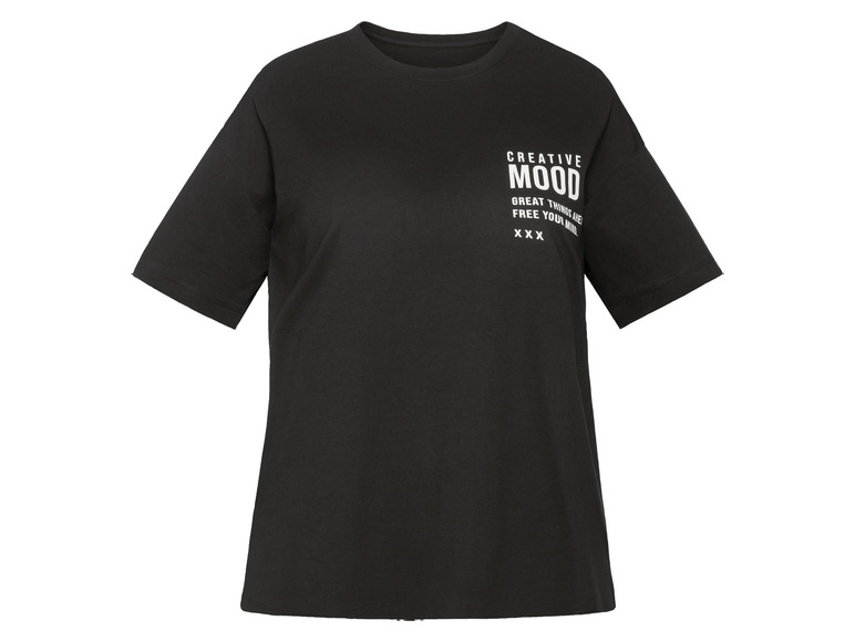 Ga naar volledige schermweergave: esmara® Katoenen T-shirt met ronde hals - afbeelding 5