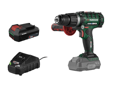 PARKSIDE® Perceuse-visseuse à percussion sans fil 3-en-1 20 V PSBSA 20 avec batterie et chargeur