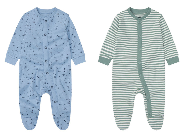 Ga naar volledige schermweergave: lupilu® Biokatoenen pyjama voor baby's - afbeelding 1