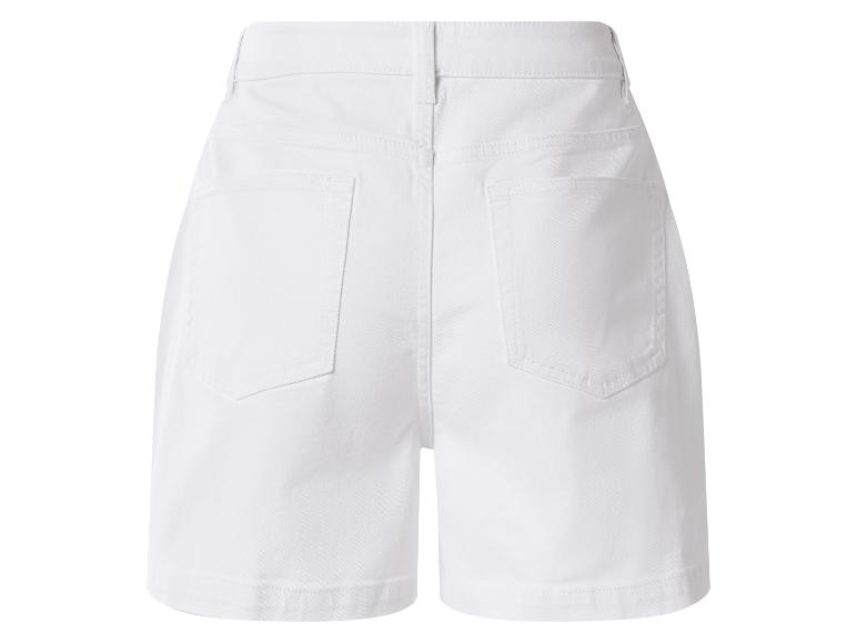 Short blanc pour femme, vue arrière