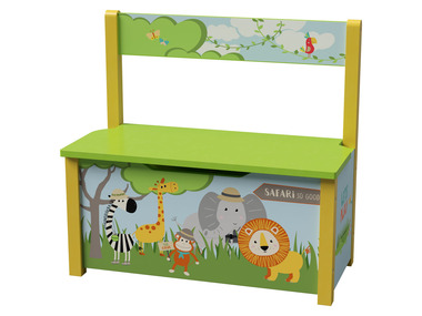 LIVARNO home Banc avec espace de rangement, 29 x 62,5 x 58,5 cm
