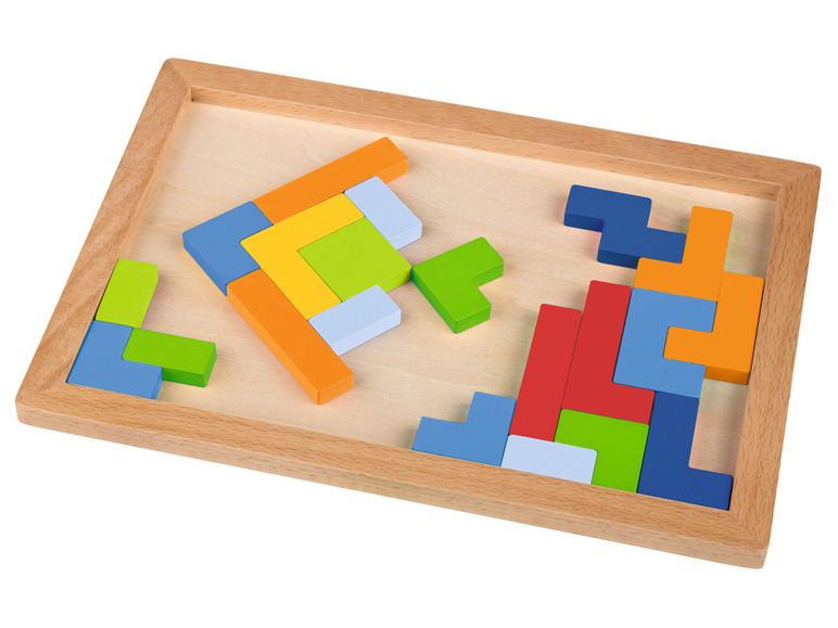 Aller en mode plein écran Playtive Puzzle ou géoplan en bois - Photo 2