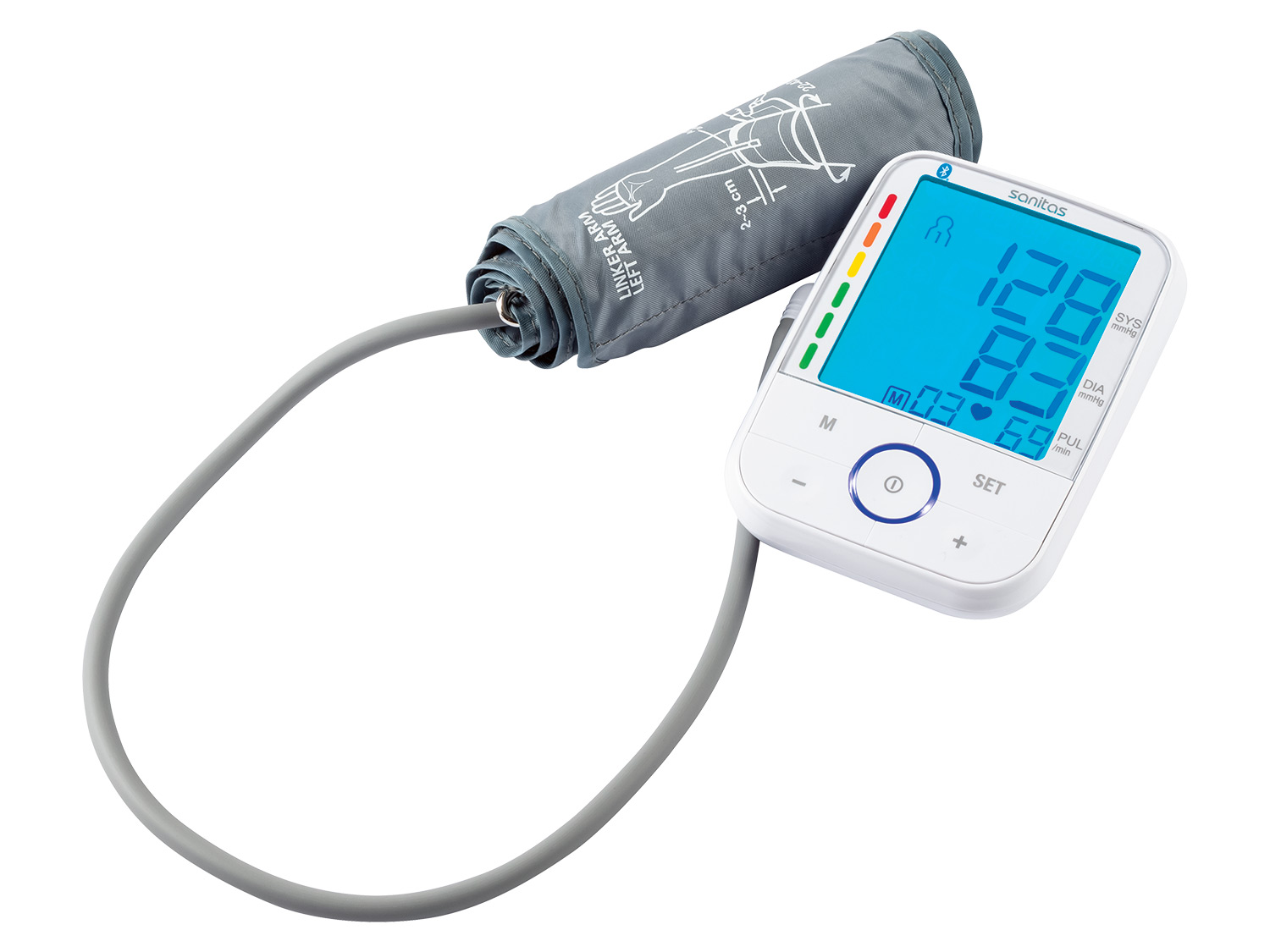 SANITAS Bloeddrukmeter »SBM 67«, met Bluetooth®, met app