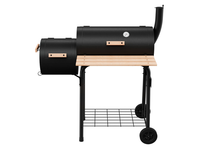 Ga naar volledige schermweergave: GRILLMEISTER Houtskool smoker barbecue - afbeelding 5