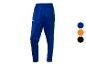 Blauwe sportbroeken met kleur opties.