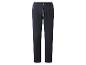 Heren marineblauwe joggingbroek met trekkoord en knoop.
