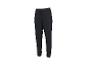 Pantalon de sport noir pour homme avec cordon de serrage à la taille.