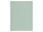 Tapis ou couverture rectangulaire vert clair avec une texture subtile.