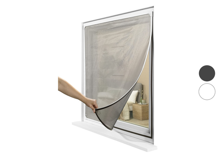 Aller en mode plein écran LIVARNO home Moustiquaire magnétique, 110 x 130 cm - Photo 1