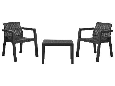 LIVARNO® Set de balcon, 3 pièces