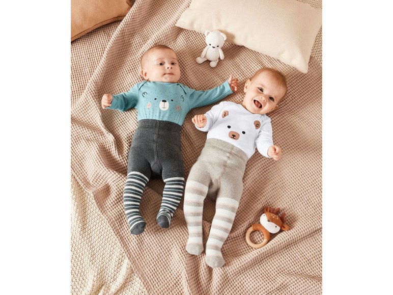 Aller en mode plein écran lupilu® Set de 2 bodies en coton bio pour bébés - Photo 16